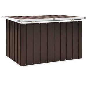 vidaXL Garten-Aufbewahrungsbox Braun 109 x 67 x 65 cm