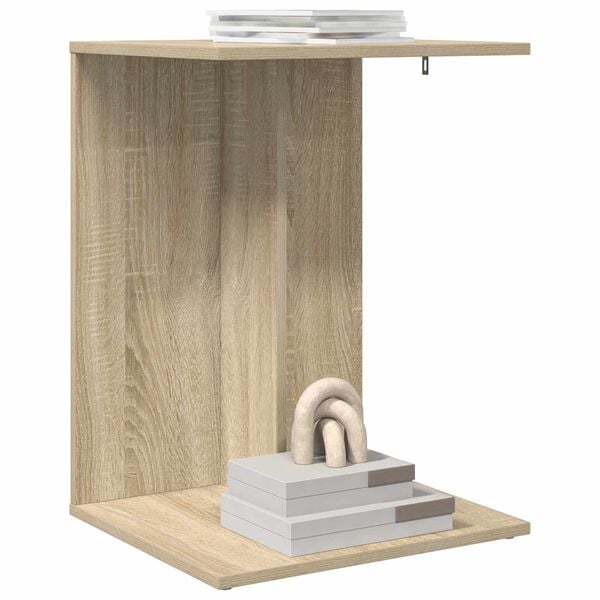 vidaXL Beistelltisch Sonoma-Eiche 45 x 40 x 62,5 cm Holzwerkstoff