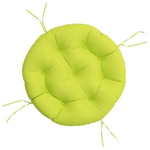 vidaXL Kissen Rund Knallgr&uuml;n &Oslash; 60x11 cm Oxford-Gewebe