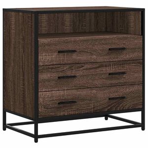 vidaXL Schubladenschrank Braun Eichen-Optik 70x41x70 cm Holzwerkstoff