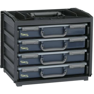 Raaco Sortimentskasten HandyBox mit 55x4 Sortimentsboxen 136242