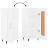 vidaXL Sideboard Wei&szlig; 34,5x34x90 cm Holzwerkstoff