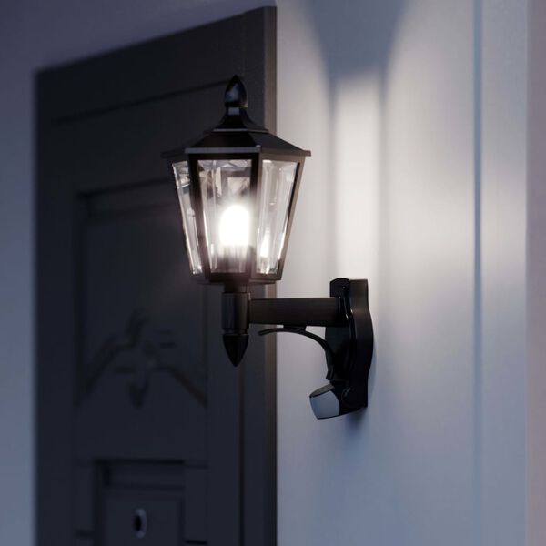 Steinel Sensor-Au&szlig;enleuchte L 15 Schwarz