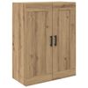 vidaXL Highboard 2 pcs Artisan-Eiche Holzwerkstoff