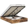 vidaXL Ottoman Bettgestell Altholz 193 x 135 x 25 cm Holzwerkstoff