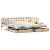 vidaXL Tagesbett Ausziehbar mit Schubladen ohne Matratze 90x200 cm