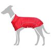 vidaXL Hunde Regenmantel mit Reflexstreifen Polyester Rot 2XL