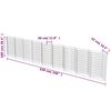 vidaXL Gabionenwand Verzinkter Stahl 630×30×100 cm