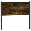 vidaXL Ersatz-Kopfteil R&auml;uchereiche 107 cm Holzwerkstoff und Stahl