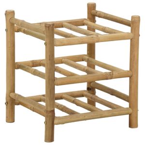 vidaXL Weinregal Bambus Natur