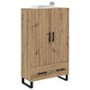 vidaXL Highboard Artisan-Eiche 69,5 x 30 x 115 cm Holzwerkstoff