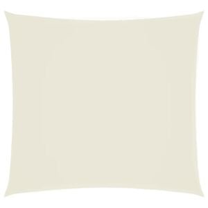 vidaXL Sonnensegel Oxford-Gewebe Quadratisch 7x7 m Creme