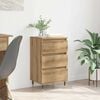 vidaXL Sideboard Artisan-Eiche 35 x 40 x 70 cm Holzwerkstoff