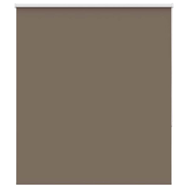 vidaXL Verdunkelungsrollo Kaffeebraun 120x150 cm Stoffbreite 116,6 cm