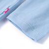 Kinder-Langarmshirt Hellblau 128