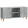 vidaXL TV-Schr&auml;nk 102 x 34,5 x 50 cm Graues Sonoma Holzwerkstoff