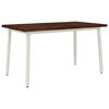 vidaXL Live Edge Esstisch 140 x 80 x 75 cm Massivholz Akazie