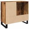 vidaXL Waschbeckenunterschrank Altholz-Optik 65x33x60 cm Holzwerkstoff