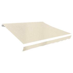 vidaXL Ersatzstoff f&uuml;r Markise Creme 280x245 cm Polyester