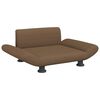 vidaXL Hundebett Braun 70x45x28 cm Stoff