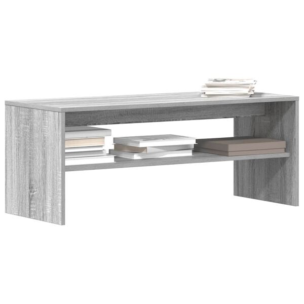 vidaXL TV-Schrank Grau Sonoma 100x40x40 cm Holzwerkstoff