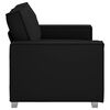vidaXL Sofa Schwarz 160 x 78 x 84 cm Stoff