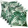 vidaXL Kissenbezug 6 pcs HEERLEN Blattmuster 45 x 45 cm Polyester