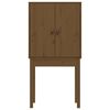 vidaXL Highboard Honigbraun 60x40x120 cm Massivholz Kiefer