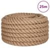 vidaXL Juteseil 25 m L&auml;nge 36 mm St&auml;rke