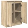 vidaXL Sideboard Sonoma-Eiche 57x34x76 cm Holzwerkstoff