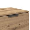 vidaXL Nachttisch 2 pcs Artisan-Eiche 45 x 39 x 50 cm Holzwerkstoff
