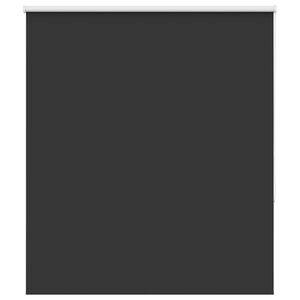 vidaXL Verdunkelungsrollo Schwarz 125x175 cm Stoffbreite 121,6 cm