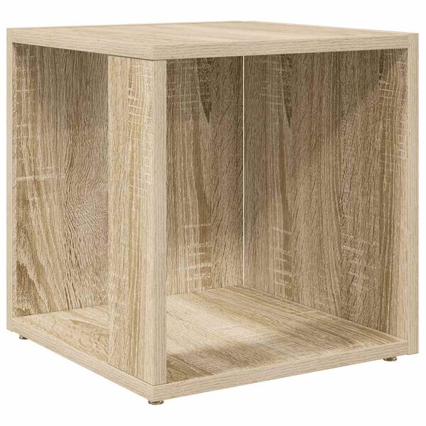 vidaXL Beistelltisch Sonoma-Eiche 33x33x34,5 cm Holzwerkstoff