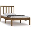 vidaXL Massivholzbett Honigbraun Kiefer 90x190 cm