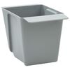 vidaXL Blumenboxen f&uuml;r Euro-Paletten 12 Stk. Hellgrau 14 x 9 x 9,5 cm