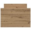 vidaXL Bettgestell ohne Matratze Artisan-Eiche 90x200cm Holzwerkstoff