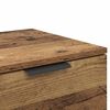 vidaXL Bettschrank 2 pcs Altholz 40 x 39 x 40 cm Holzwerkstoff