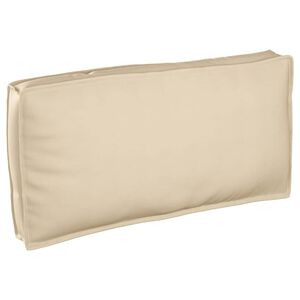 vidaXL Kissen Beige 120 x 60 x 12 cm Oxford-Stoff