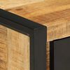 vidaXL Nachttische 2 Stk. Raues Mangoholz