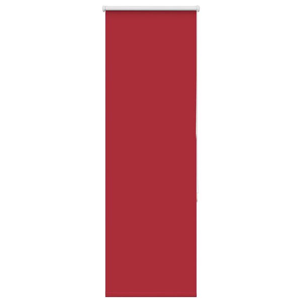 vidaXL Verdunkelungsrollo Rot 45x175 cm Stoffbreite 40,7 cm Polyester
