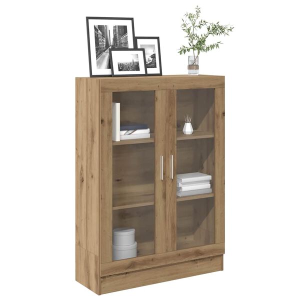 vidaXL Bücherschrank Artisan-Eiche 82,5x30,5x115 cm Holzwerkstoff