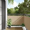 vidaXL Balkon-Sichtschutz Beige 75x300 cm Oxford-Gewebe