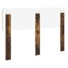 vidaXL Kopfteil Ger&auml;ucherte Eiche 140 cm Holzwerkstoff