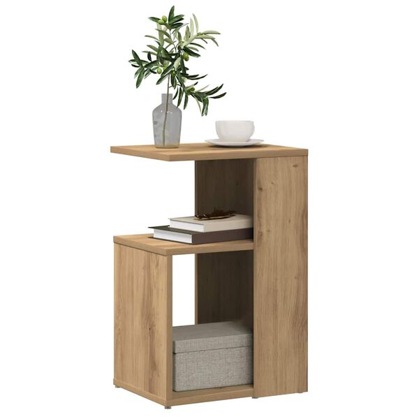 vidaXL Beistelltisch Artisan-Eiche 36x30x56 cm Holzwerkstoff
