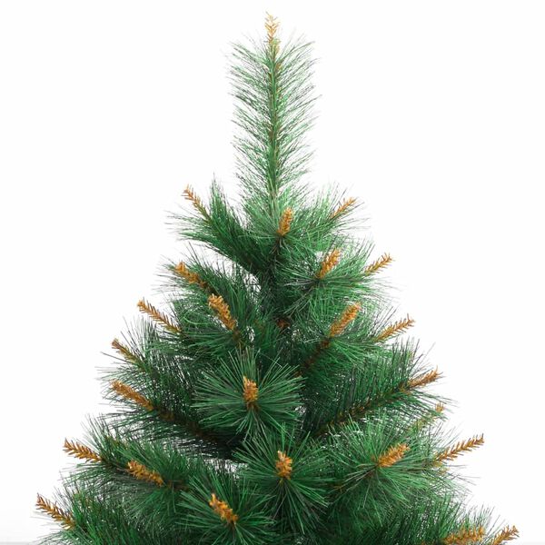 vidaXL Künstlicher Weihnachtsbaum Klappbar mit Ständer 210 cm