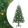 vidaXL Weihnachtsbaum mit LED-Beleuchtung 120 cm 150 LEDs Warmes Wei&szlig;