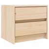 vidaXL Nachttisch 40x31x35,5 cm Massivholz Kiefer