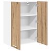 vidaXL H&auml;ngeschrank Artisan-Eiche 60 x 31 x 80 cm Holzwerkstoff