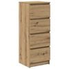 vidaXL Sideboard Artisan-Eiche 37,5x35x99 cm Holzwerkstoff