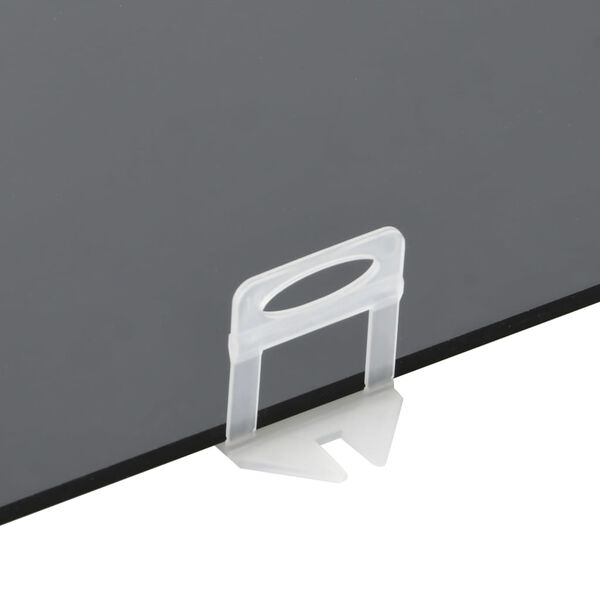 vidaXL Fliesen-Nivellierclips 250 Stk. 1 mm